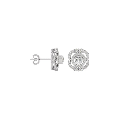 Diamond Serenity Earring 18 KT / White Gold