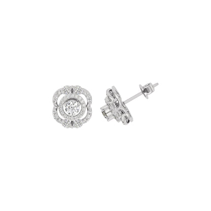 Diamond Serenity Earring 18 KT / White Gold