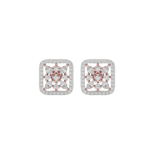 Pure Radiance Diamond Earring 18 KT / Rose Gold