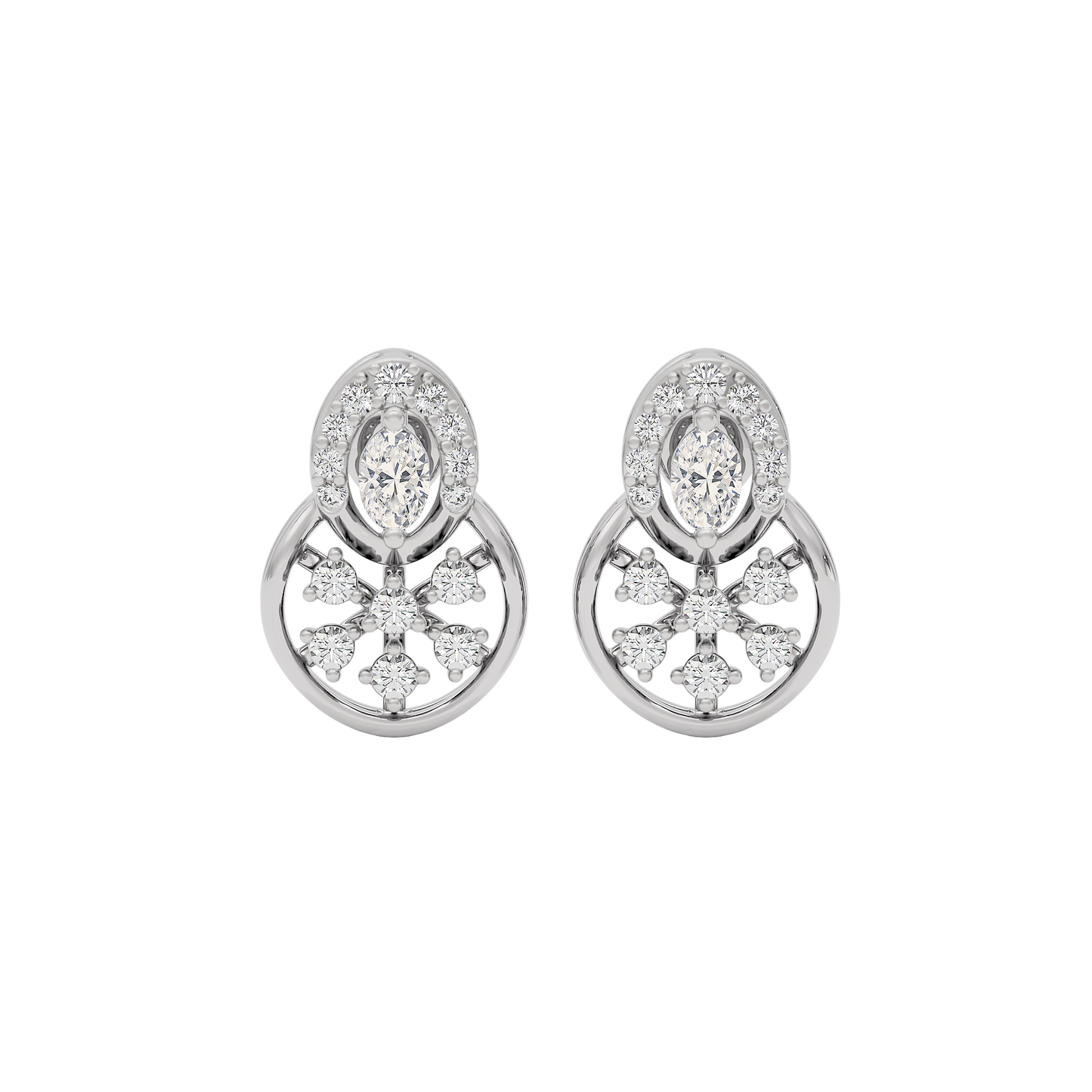 Twinkling Star Diamond Earring