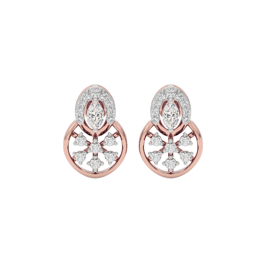 Twinkling Star Diamond Earring