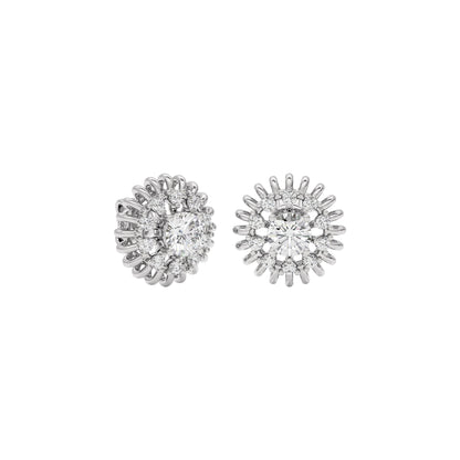 Diamond Whispers Earring 18 KT / White Gold