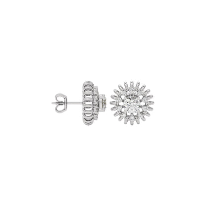 Diamond Whispers Earring 18 KT / White Gold