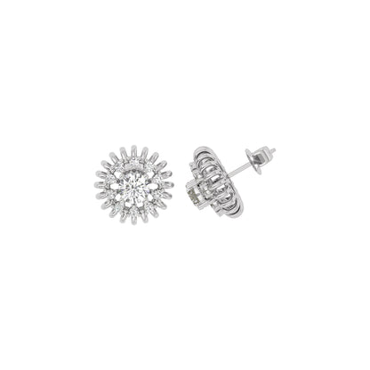 Diamond Whispers Earring 18 KT / White Gold