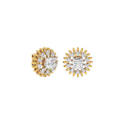 Diamond Whispers Earring 18 KT / Yellow Gold
