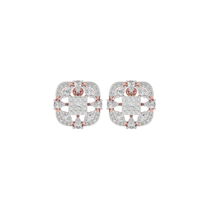 Moonlit Charm Diamond Earring 18 KT / Rose Gold