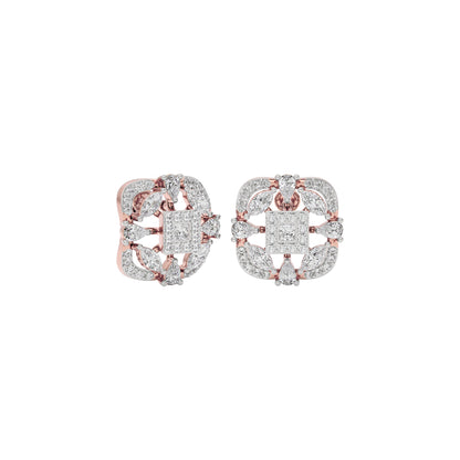 Moonlit Charm Diamond Earring 18 KT / Rose Gold