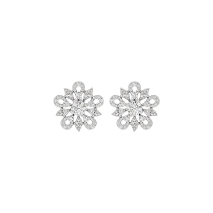 Diamond Dreamweaver Earring 18 KT / White Gold