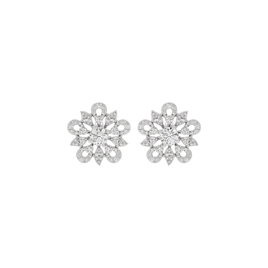 Diamond Dreamweaver Earring 18 KT / White Gold