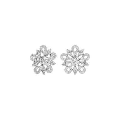 Diamond Dreamweaver Earring 18 KT / White Gold