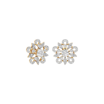 Diamond Dreamweaver Earring 18 KT / Yellow Gold