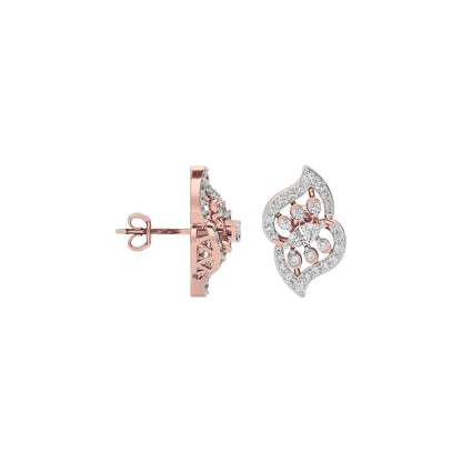 Lux Radiance Diamond Earring 18 KT / Rose Gold
