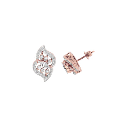 Lux Radiance Diamond Earring 18 KT / Rose Gold