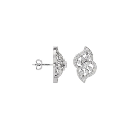 Lux Radiance Diamond Earring 18 KT / White Gold