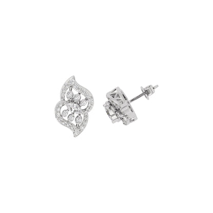 Lux Radiance Diamond Earring 18 KT / White Gold
