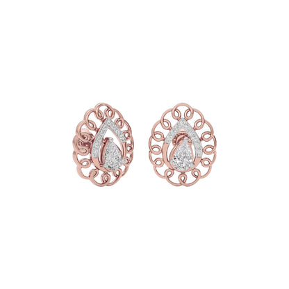Eternal Glimmer Diamond Earring 18 KT / Rose Gold