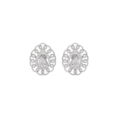 Eternal Glimmer Diamond Earring 18 KT / White Gold