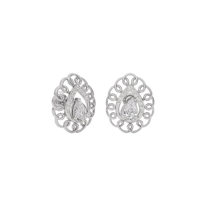 Eternal Glimmer Diamond Earring 18 KT / White Gold