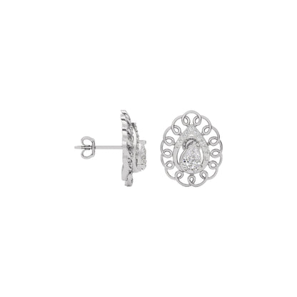 Eternal Glimmer Diamond Earring 18 KT / White Gold