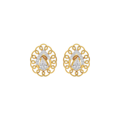 Eternal Glimmer Diamond Earring 18 KT / Yellow Gold