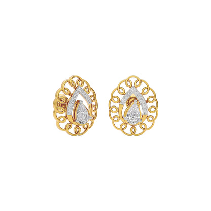 Eternal Glimmer Diamond Earring 18 KT / Yellow Gold