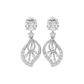 Dazzling Ember Diamond Earring