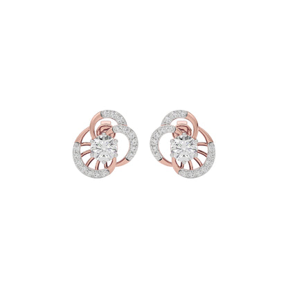 Luxe Mirage Diamond Earring 18 KT / Rose Gold