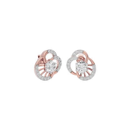 Luxe Mirage Diamond Earring 18 KT / Rose Gold