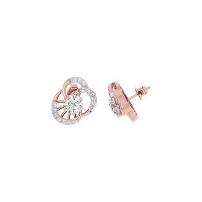 Luxe Mirage Diamond Earring 18 KT / Rose Gold