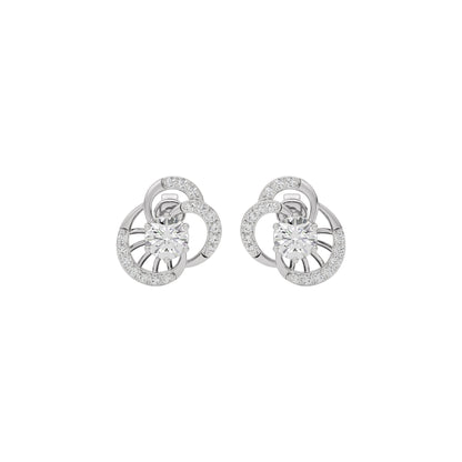 Luxe Mirage Diamond Earring 18 KT / White Gold