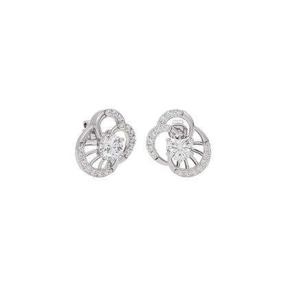 Luxe Mirage Diamond Earring 18 KT / White Gold