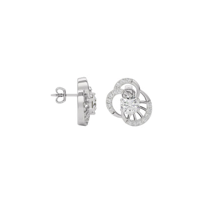 Luxe Mirage Diamond Earring 18 KT / White Gold