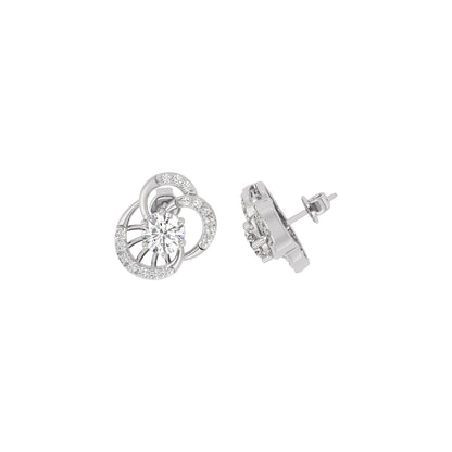 Luxe Mirage Diamond Earring 18 KT / White Gold