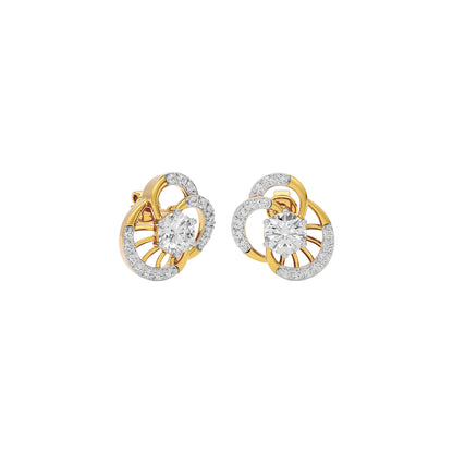 Luxe Mirage Diamond Earring 18 KT / Yellow Gold