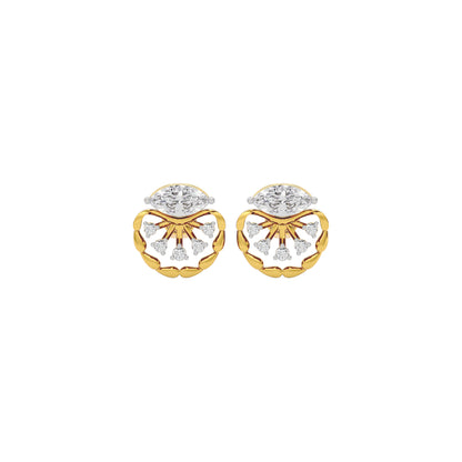 Diamond Glowstone Earring 18 KT / Yellow Gold