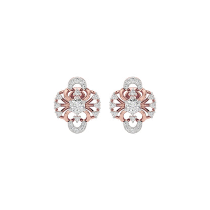 Starlight Lace Diamond Earring 18 KT / Rose Gold