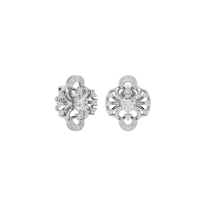 Starlight Lace Diamond Earring 18 KT / White Gold