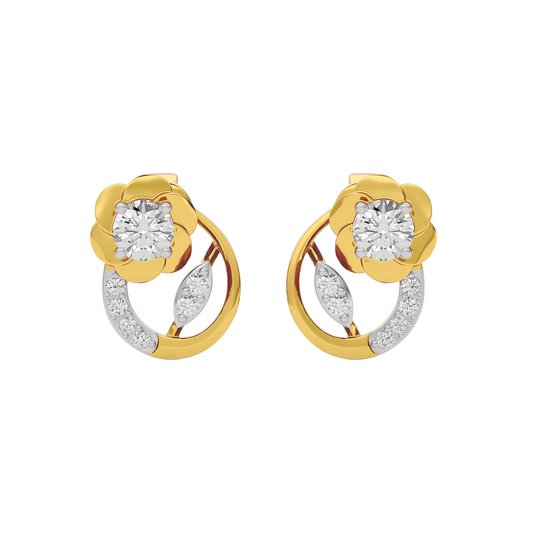 Moonbeam Diamond Earring