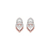 Crystal Shimmer Diamond Earring 18 KT / Rose Gold