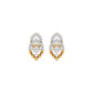 Crystal Shimmer Diamond Earring 18 KT / Yellow Gold
