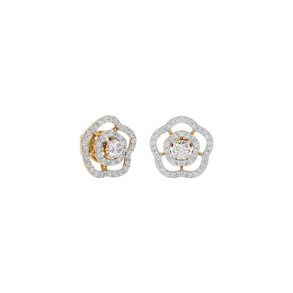 Diamond Grace Drop Earring 18 KT / Yellow Gold