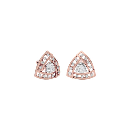 Diamond Velvet Touch Earring 18 KT / Rose Gold