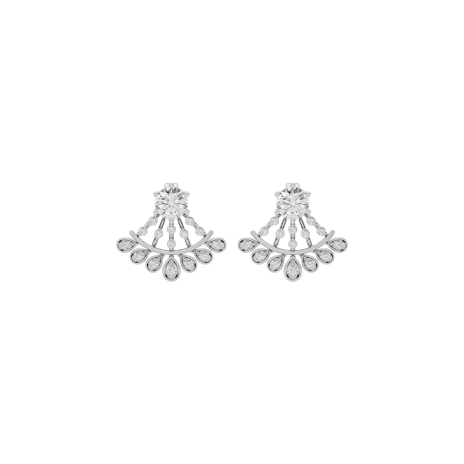 Everglow Diamond Earring 18 KT / White Gold
