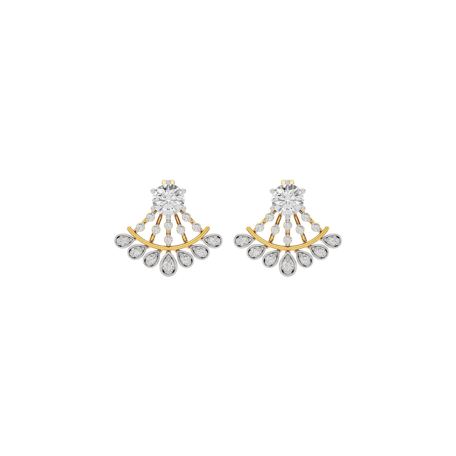 Everglow Diamond Earring 18 KT / Yellow Gold
