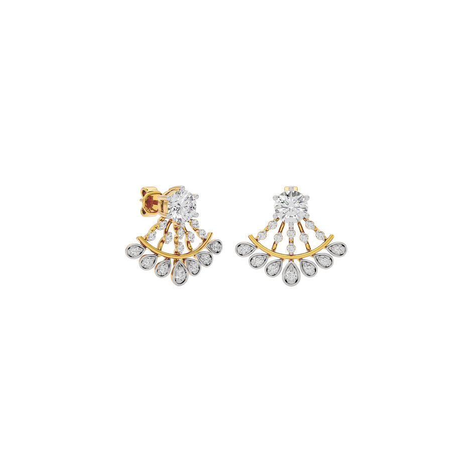 Everglow Diamond Earring 18 KT / Yellow Gold