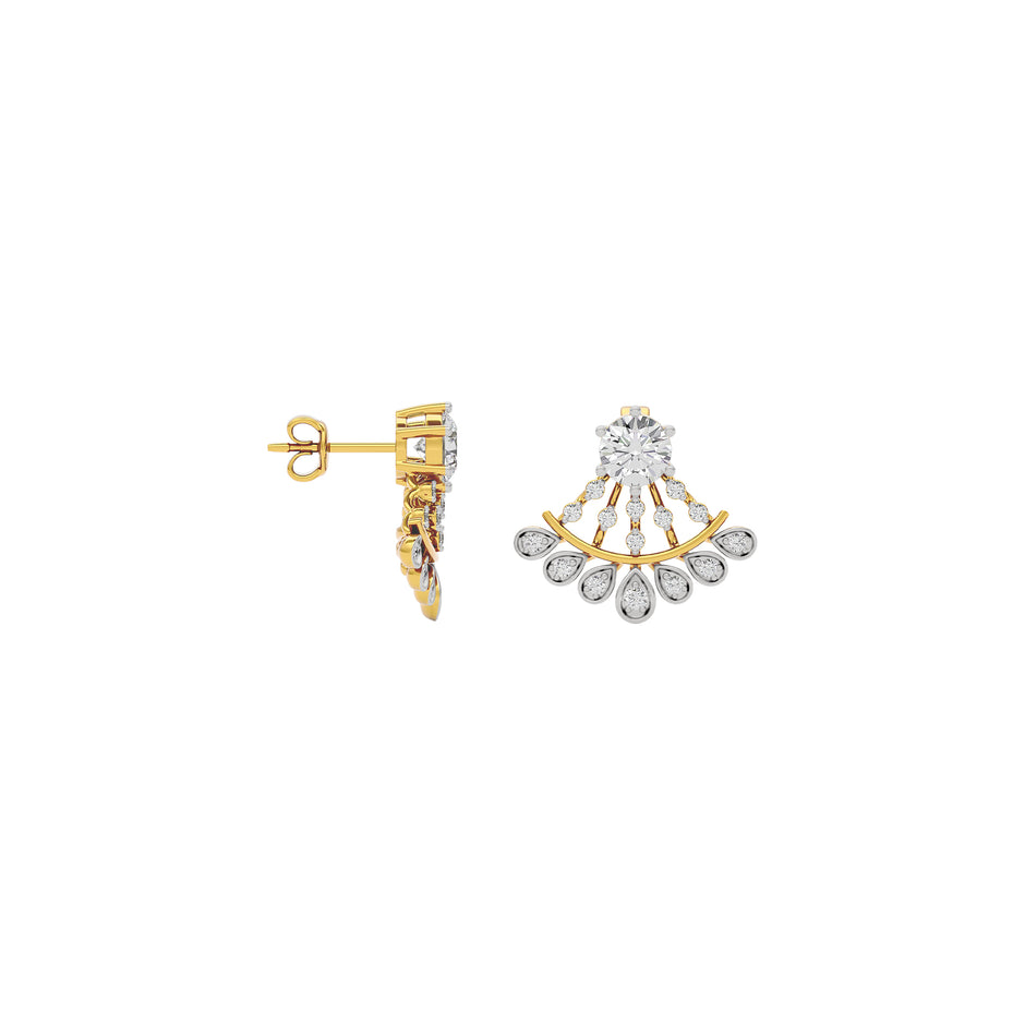 Everglow Diamond Earring 18 KT / Yellow Gold