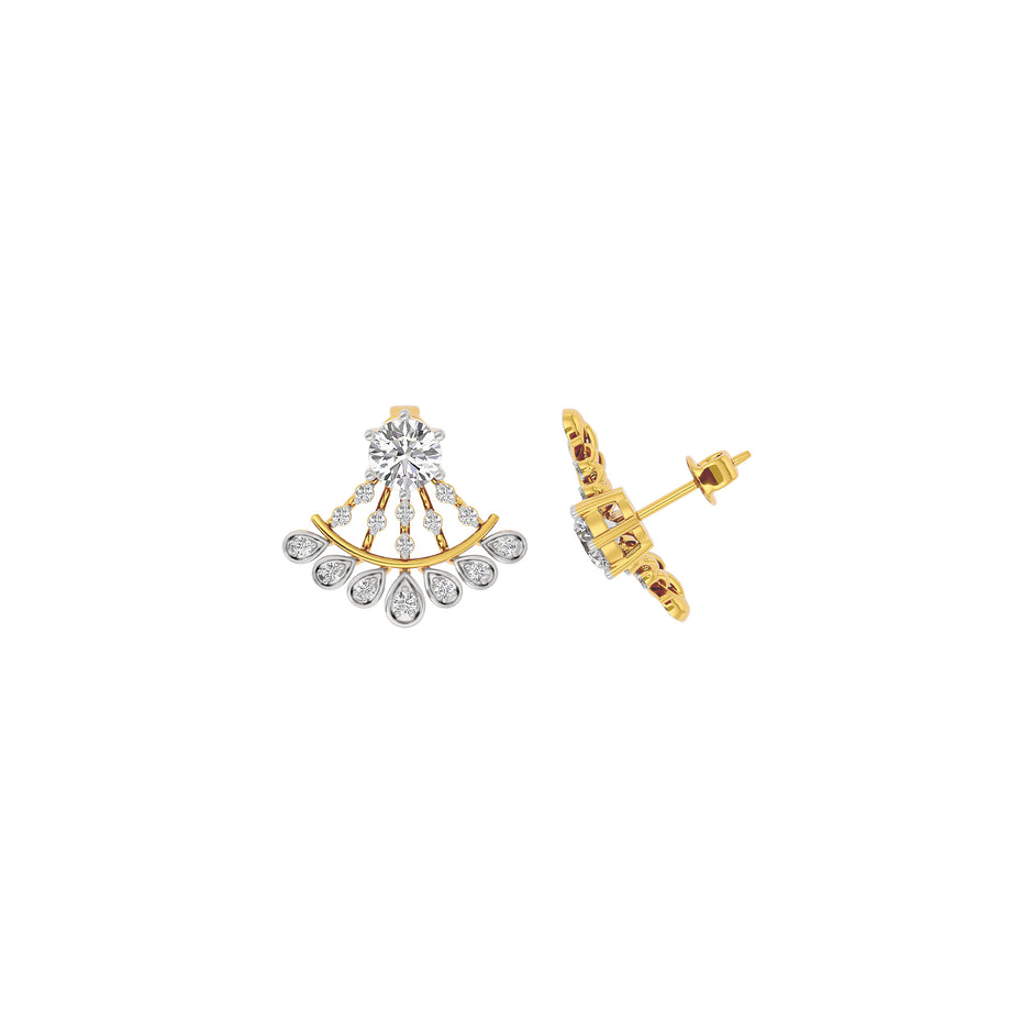 Everglow Diamond Earring 18 KT / Yellow Gold