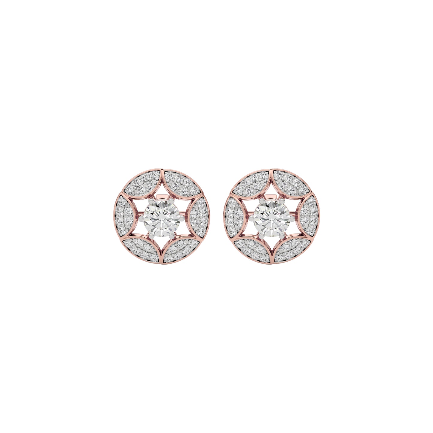 Eternal Glow Diamond Earring 18 KT / Rose Gold