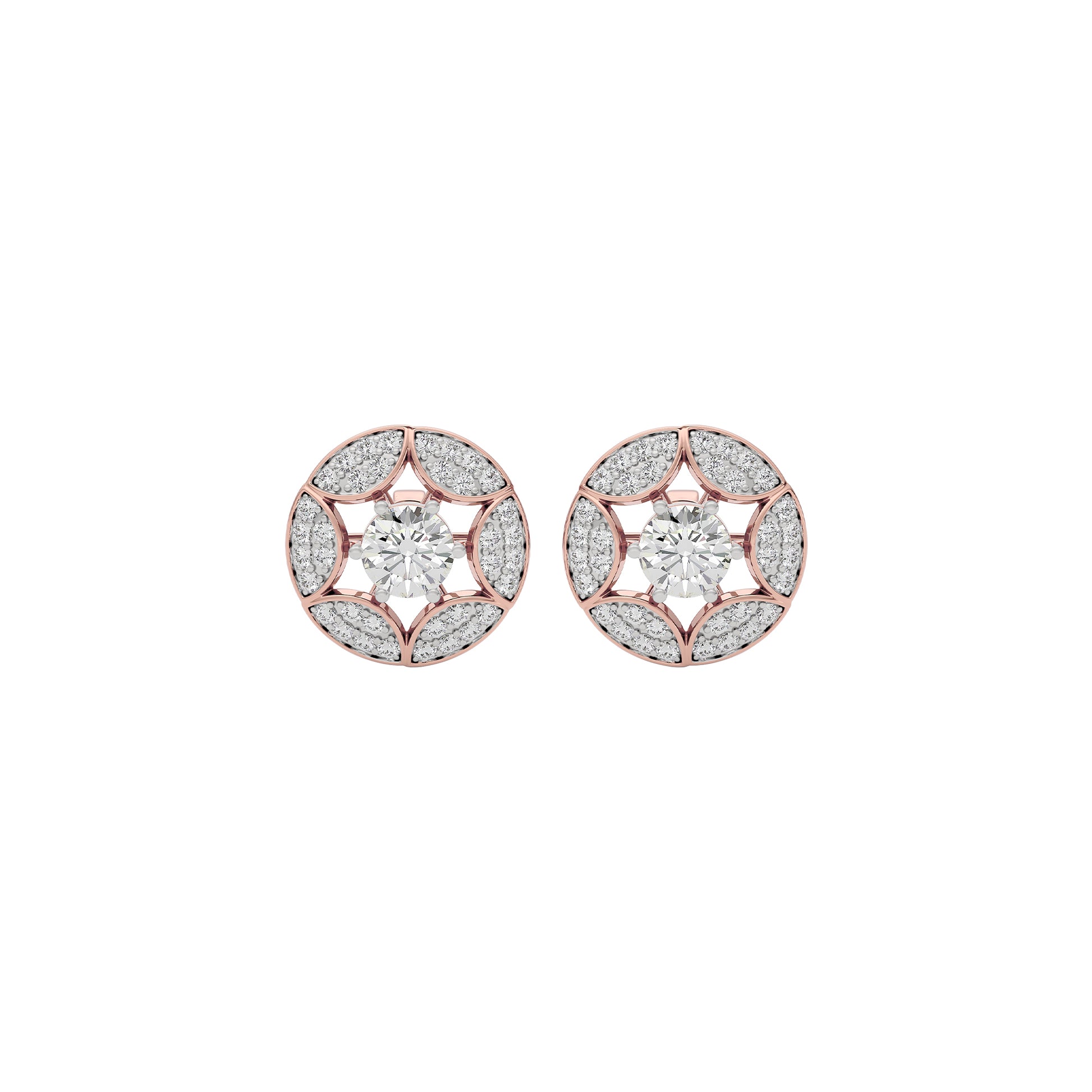 Eternal Glow Diamond Earring 18 KT / Rose Gold