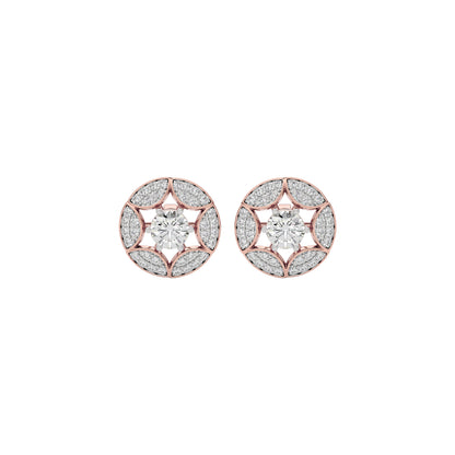 Eternal Glow Diamond Earring 18 KT / Rose Gold